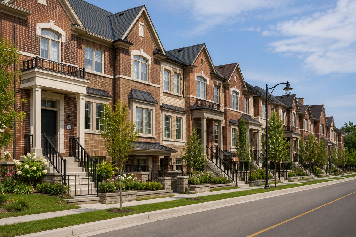 Hamilton townhome community, Ontario